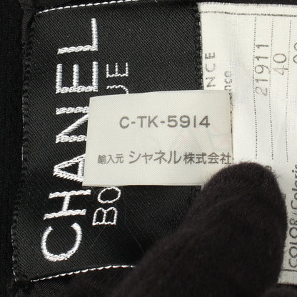 ココマークボタン ジャケット ウール ブラック シャネル アウター CHANEL