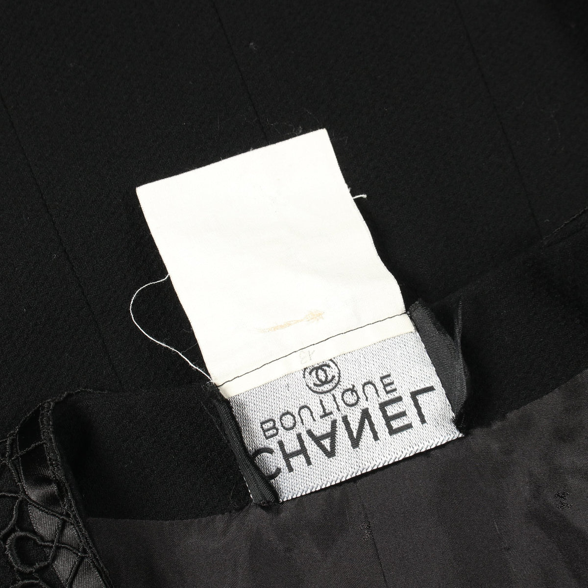 ココマークボタン ジャケット ウール ブラック シャネル アウター CHANEL