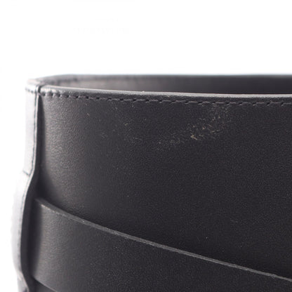 ストーリー50 ケリーバックル ロング ブーツ レザー ブラック エルメス シューズ HERMES