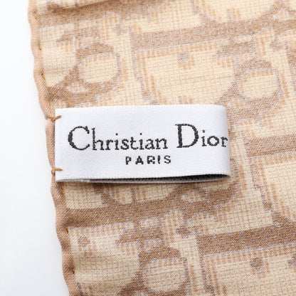 トロッター スカーフ シルク コットン ベージュ ブラウン クリスチャンディオール 財布・小物 Christian Dior