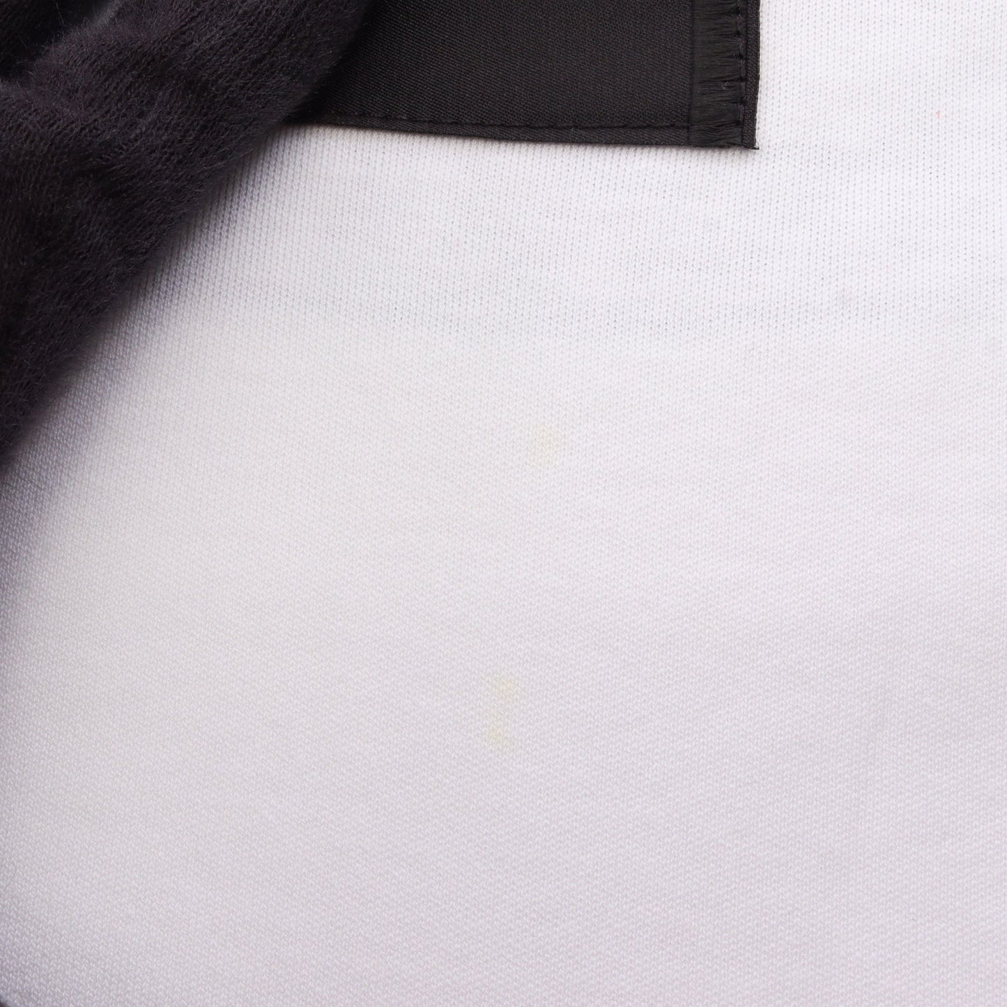 ビーズ 刺繍 半袖Tシャツ コットン ホワイト ブラック ネイビー フェンディ