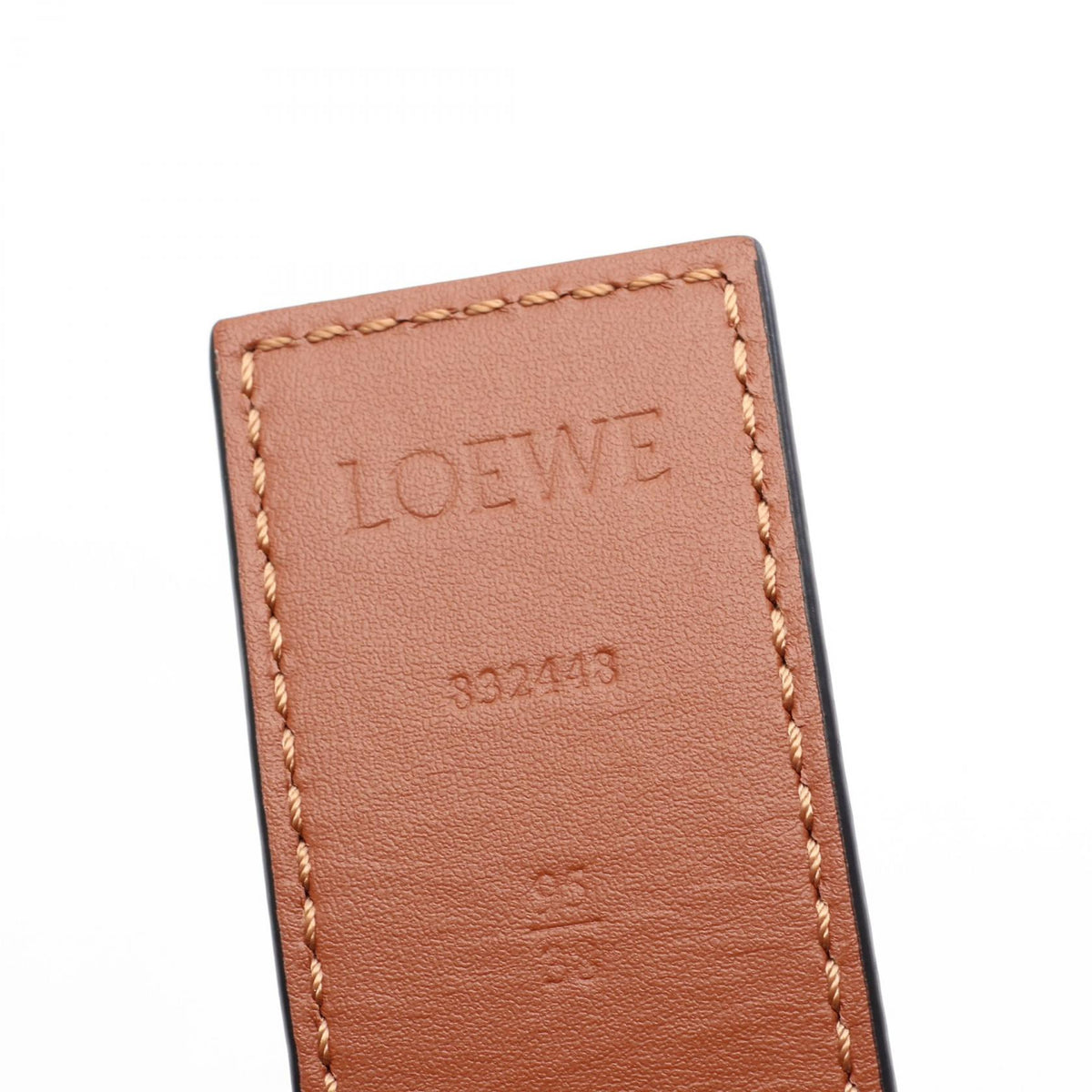 アナグラム リバーシブル ベルト レザー ブラック ブラウン ロエベ 財布・小物 LOEWE