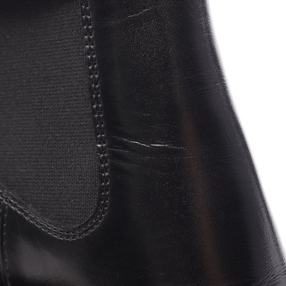 ルビーライン モノグラム サイドゴアブーツ レザー PVC ブラック ブラウン ルイヴィトン シューズ LOUIS VUITTON