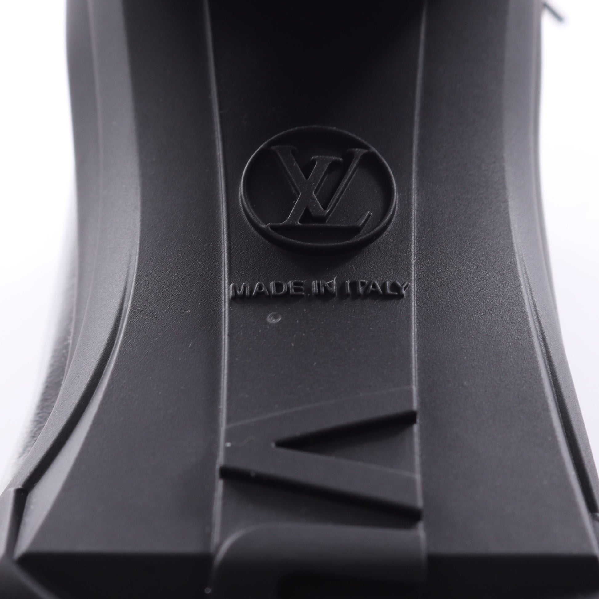 ルビーライン モノグラム サイドゴアブーツ レザー PVC ブラック ブラウン ルイヴィトン シューズ LOUIS VUITTON