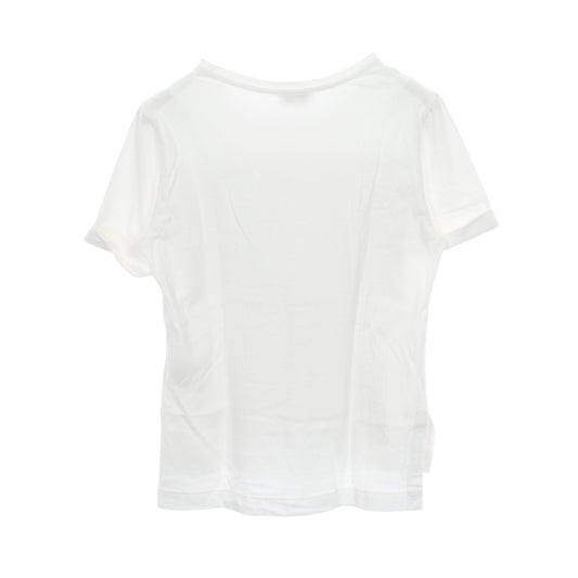 ロゴプリント 半袖Tシャツ コットン ホワイト ゴールド フェンディ トップス FENDI