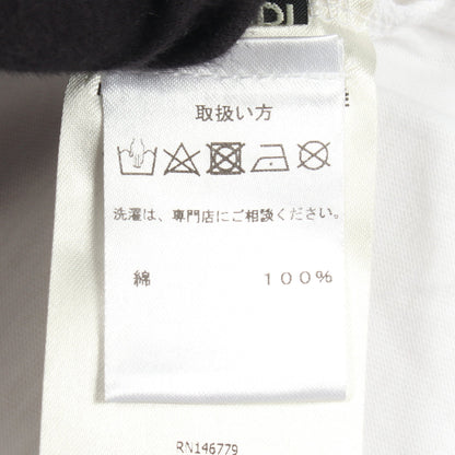 ロゴプリント 半袖Tシャツ コットン ホワイト ゴールド フェンディ