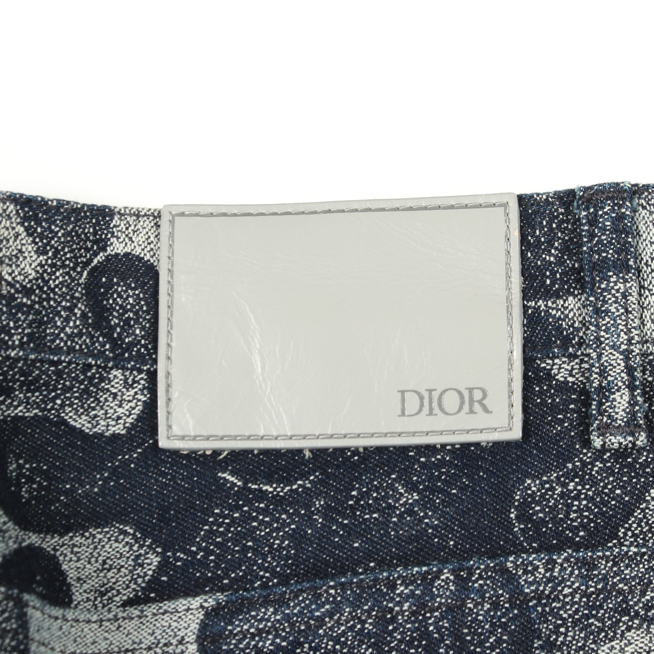 Christian Dior × PETER DOIG カモフラージュ デニムパンツ コットン