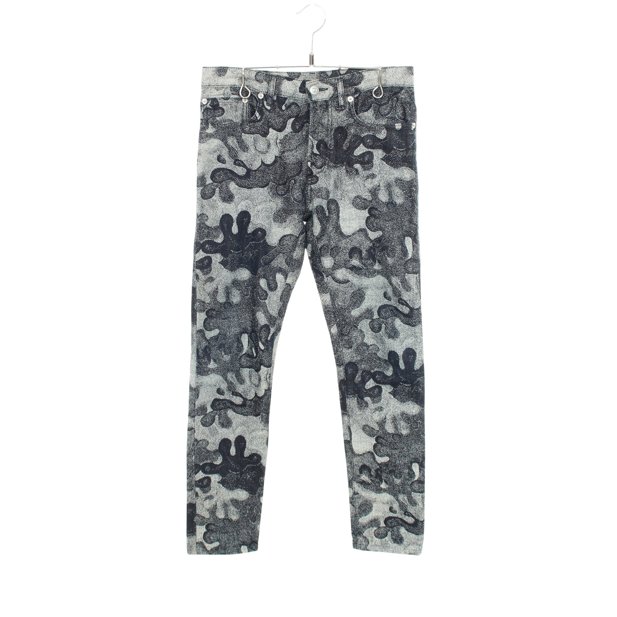 Christian Dior × PETER DOIG カモフラージュ デニムパンツ コットン