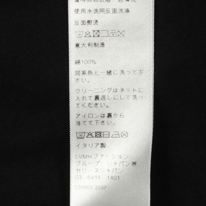 グラデーションロゴ 半袖Tシャツ コットン ブラック セリーヌ トップス CELINE