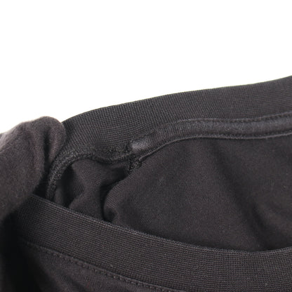 ロゴ クルーネック 半袖Tシャツ コットン ブラック バーバリー トップス BURBERRY