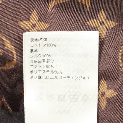 ノーカラージャケット コットン ベージュ ルイヴィトン