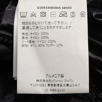 BADY バディ ダウンジャケット ナイロン ブラック モンクレール