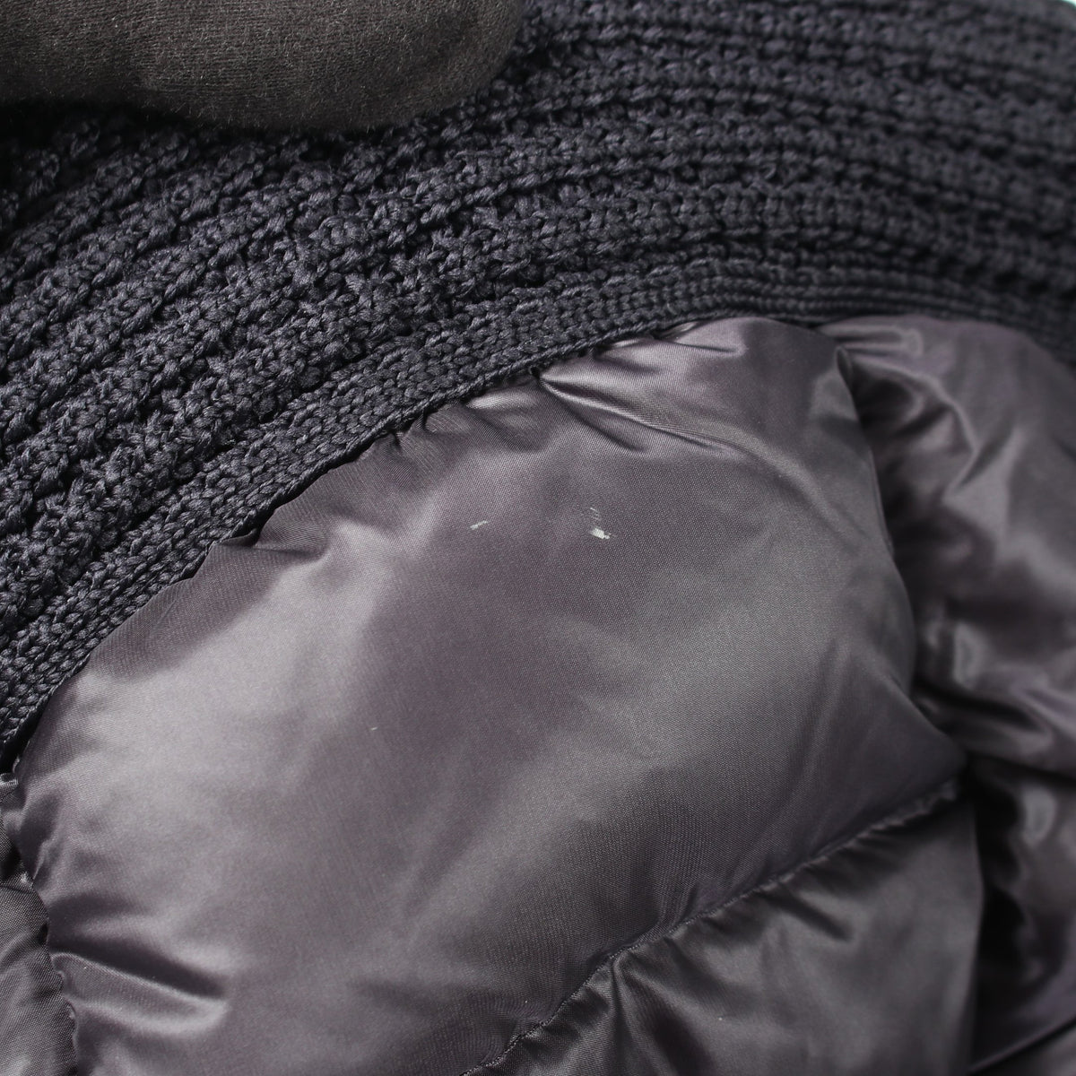 GLEB グレブ フード付き ダウンジャケット ナイロン ネイビー モンクレール アウター MONCLER