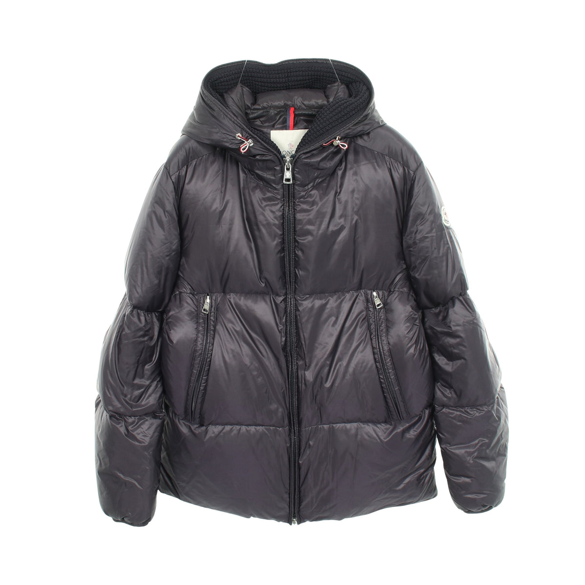 GLEB グレブ フード付き ダウンジャケット ナイロン ネイビー モンクレール アウター MONCLER