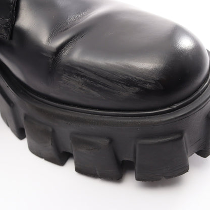 Re-Nylon モノリス ブーツ レザー ナイロン ブラック プラダ シューズ PRADA
