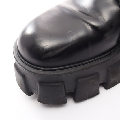 Re-Nylon モノリス ブーツ レザー ナイロン ブラック プラダ シューズ PRADA