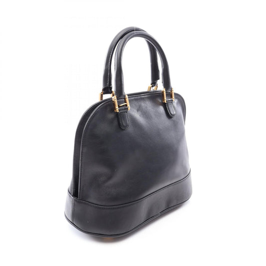 アナグラム 2WAY ハンドバッグ レザー ブラック ロエベ バッグ LOEWE