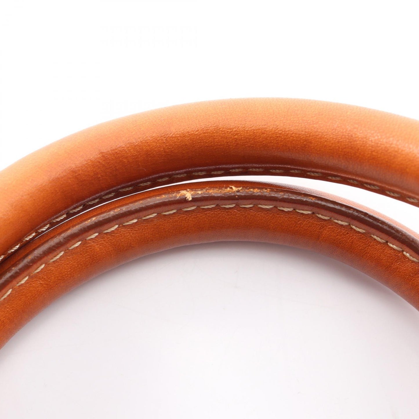 マカダム ハンドバッグ ミニボストンバッグ PVC レザー ダークブラウン ベージュ セリーヌ