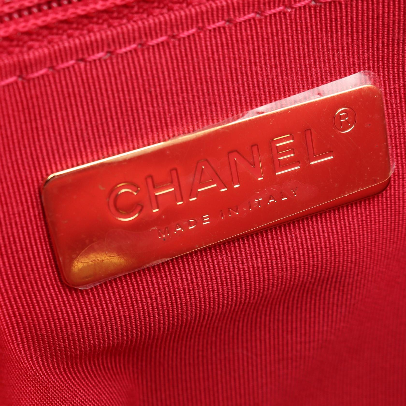 19 ディズヌフ マトラッセ 2WAY チェーンショルダーバッグ ラムスキン ピンク コンビ金具 シャネル バッグ CHANEL