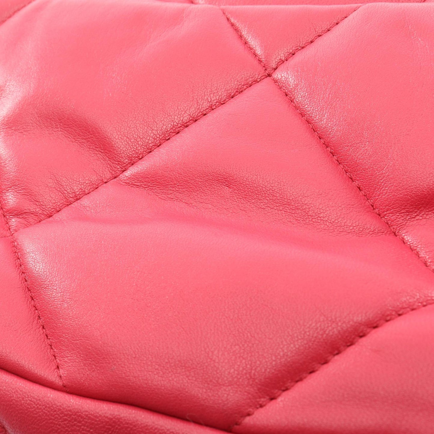 19 ディズヌフ マトラッセ 2WAY チェーンショルダーバッグ ラムスキン ピンク コンビ金具 シャネル バッグ CHANEL