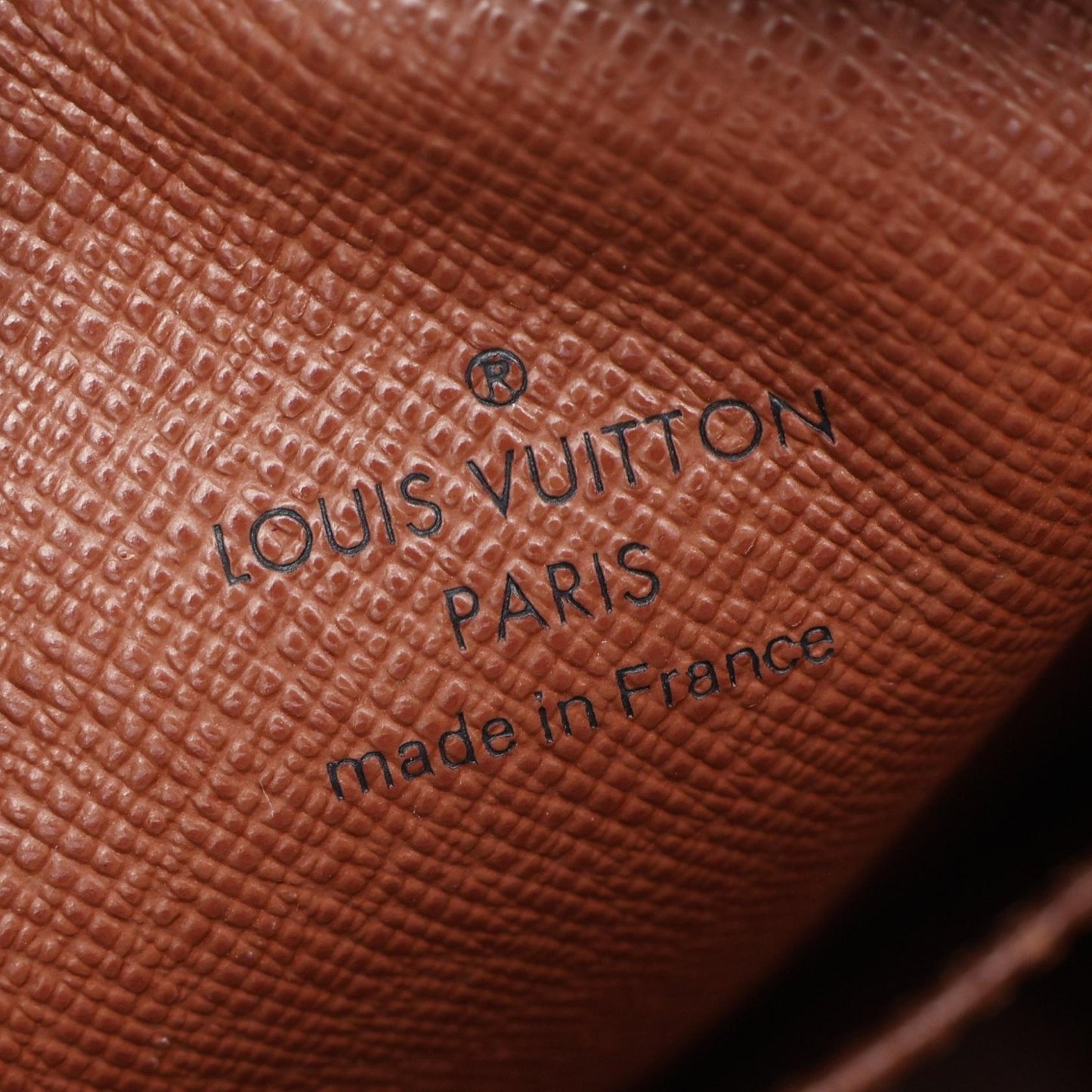 LOUIS VUITTON × COMME des GARCONS プチマルソー モノグラム ショルダーバッグ PVC レザー ブラウン ルイヴィトン