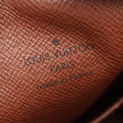 LOUIS VUITTON × COMME des GARCONS プチマルソー モノグラム ショルダーバッグ PVC レザー ブラウン ルイヴィトン