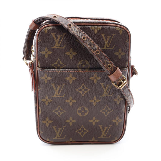 LOUIS VUITTON × COMME des GARCONS プチマルソー モノグラム ショルダーバッグ PVC レザー ブラウン ルイヴィトン バッグ LOUIS VUITTON