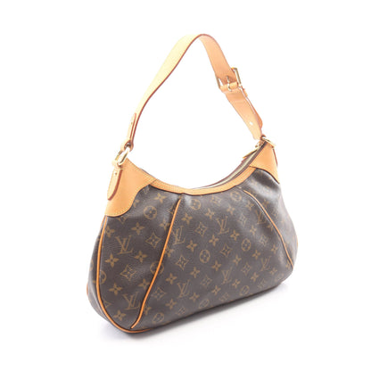 テムズGM モノグラム ショルダーバッグ PVC レザー ブラウン ルイヴィトン