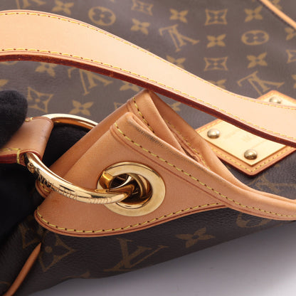 ガリエラPM モノグラム ワンショルダーバッグ PVC レザー ブラウン ルイヴィトン