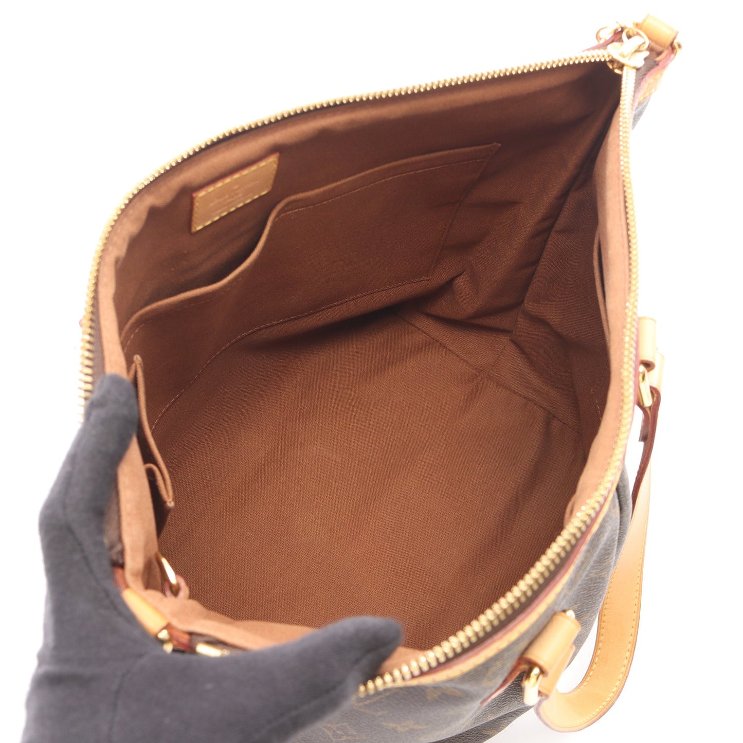 パレルモPM モノグラム 2WAY ハンドバッグ PVC レザー ブラウン ルイヴィトン