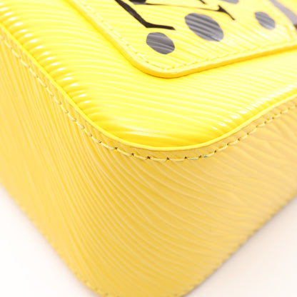 LOUIS VUITTON × 草間彌生 マレリーニ エピ ジョーヌ 2WAY ハンドバッグ レザー イエロー ブラック ルイヴィトン