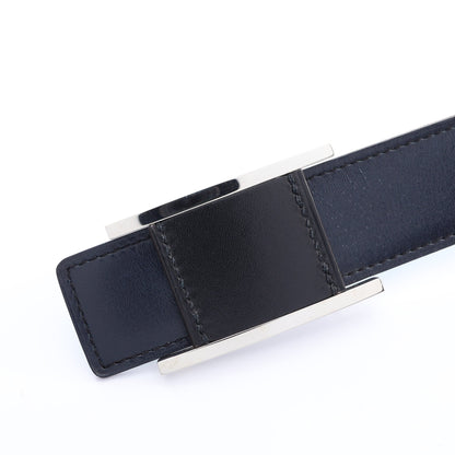 リバーシブル ベルト ボックスカーフ ブラック グリーン シルバー金具 T刻印 エルメス 財布・小物 HERMES