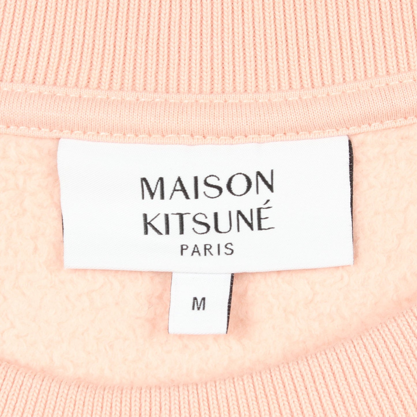 FOX HEAD PATCH 裏起毛 スウェットシャツ コットン ピンク メゾンキツネ トップス MAISON KITSUNE