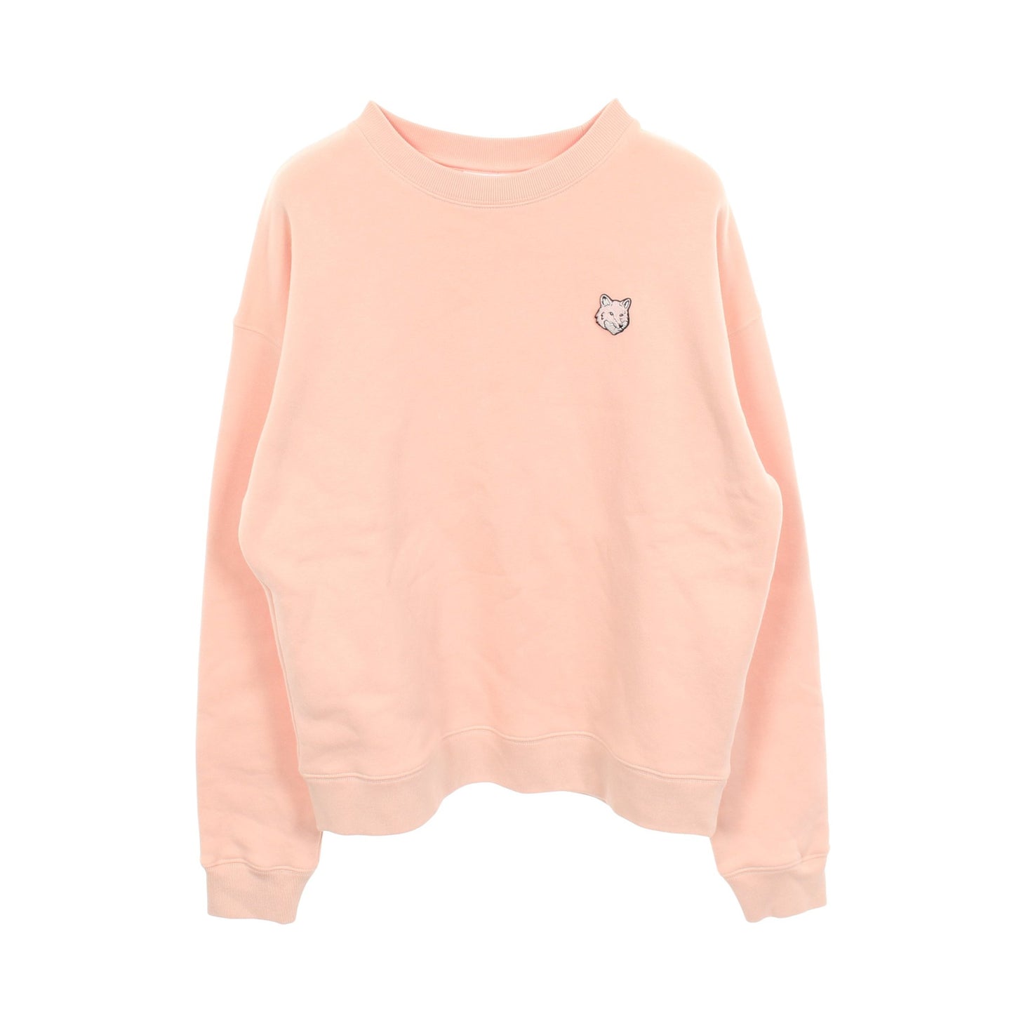 FOX HEAD PATCH 裏起毛 スウェットシャツ コットン ピンク メゾンキツネ トップス MAISON KITSUNE