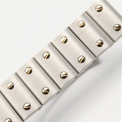 サントス ガルベ SM レディース 腕時計 クオーツ ステンレススチール シルバー カルティエ 時計 Cartier