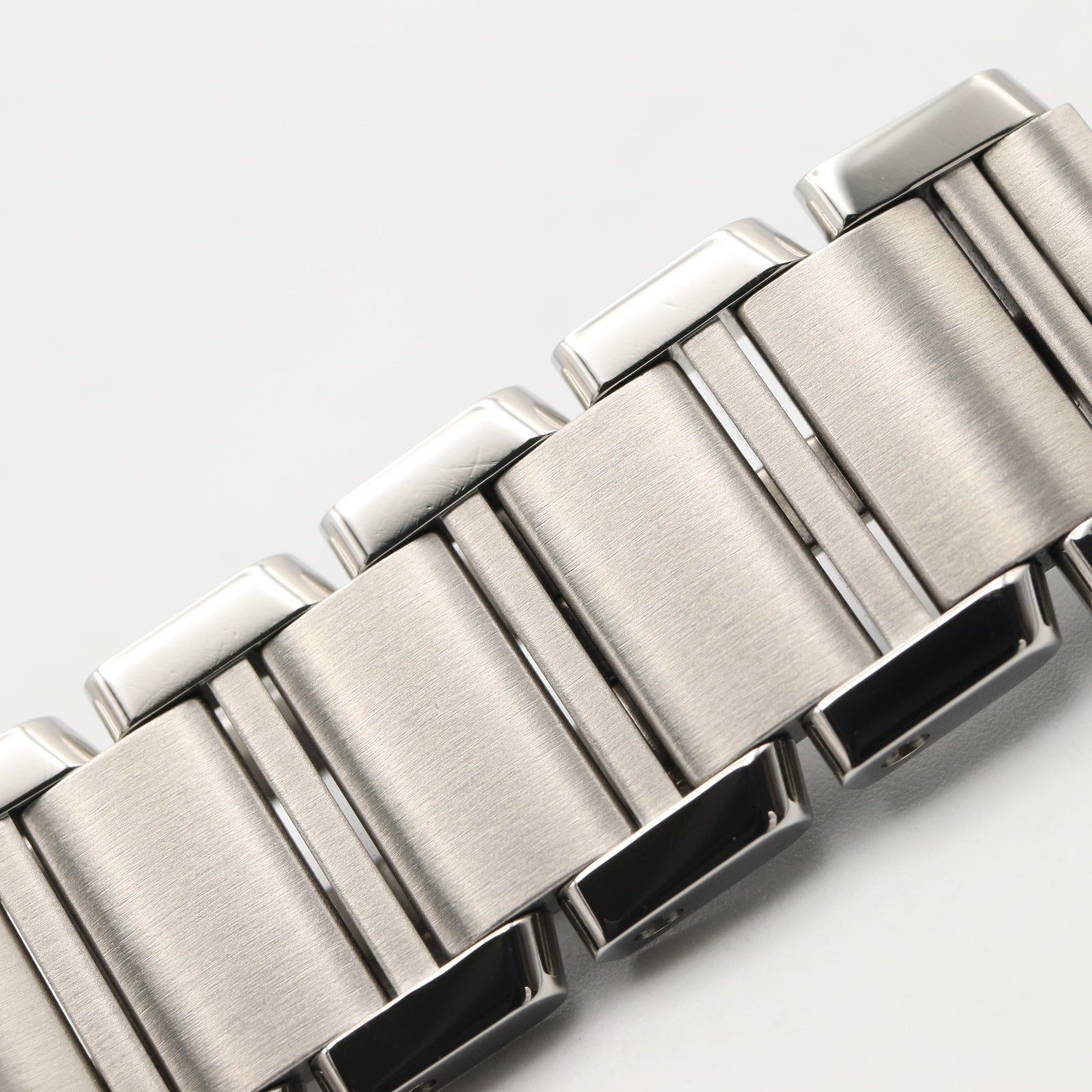 タンクフランセーズ SM レディース 腕時計 クオーツ ステンレススチール ピンク ピンクシェル カルティエ 時計 Cartier