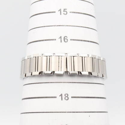 タンクフランセーズ SM レディース 腕時計 クオーツ ステンレススチール ピンク ピンクシェル カルティエ 時計 Cartier