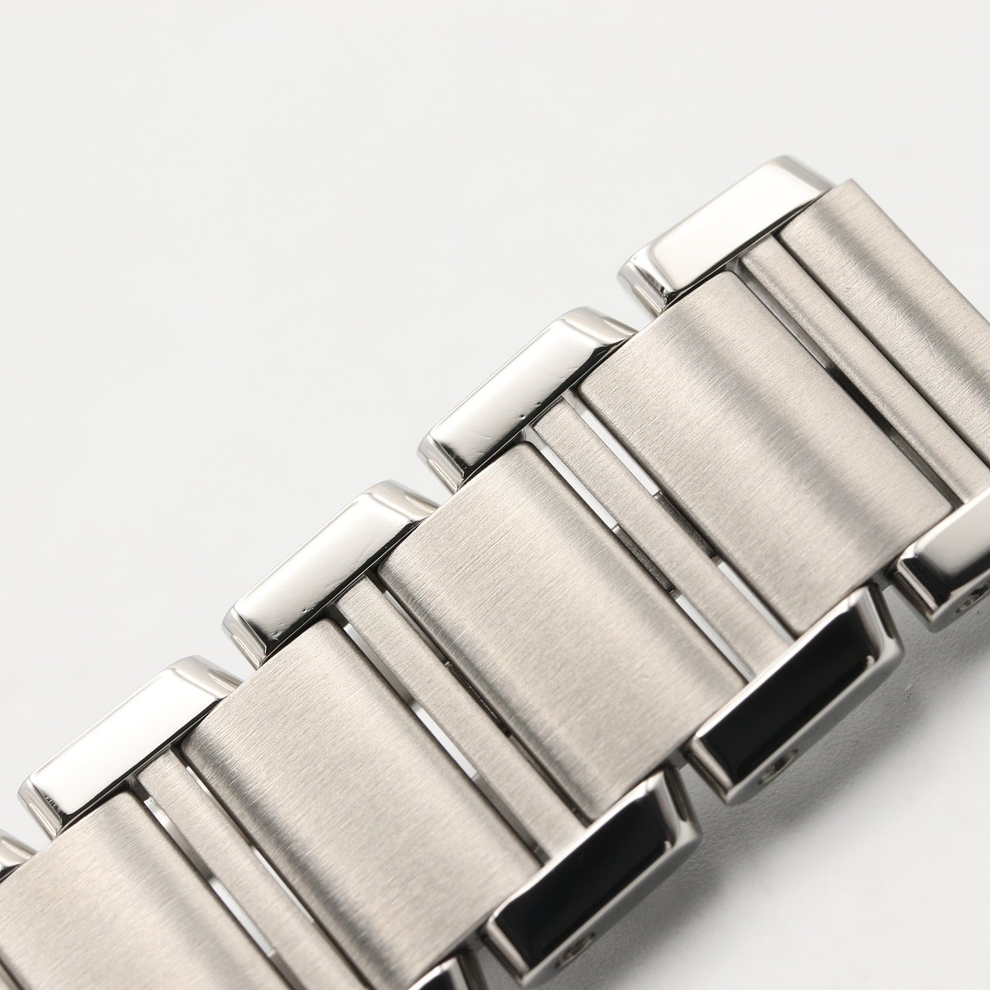 タンクフランセーズ SM レディース 腕時計 クオーツ ステンレススチール ピンク ピンクシェル カルティエ 時計 Cartier