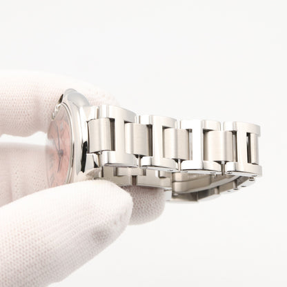 バロンブルー 33mm レディース 腕時計 自動巻き ステンレススチール ピンク カルティエ 時計 Cartier