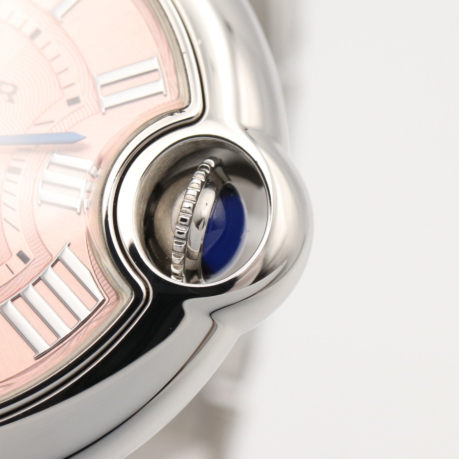 バロンブルー 33mm レディース 腕時計 自動巻き ステンレススチール ピンク カルティエ 時計 Cartier