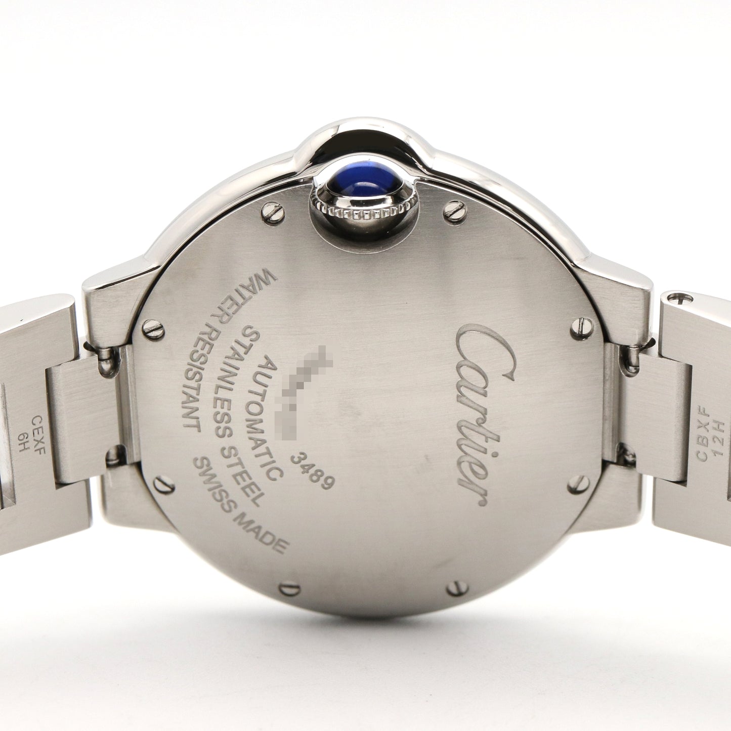 バロンブルー 33mm レディース 腕時計 自動巻き ステンレススチール ピンク カルティエ 時計 Cartier