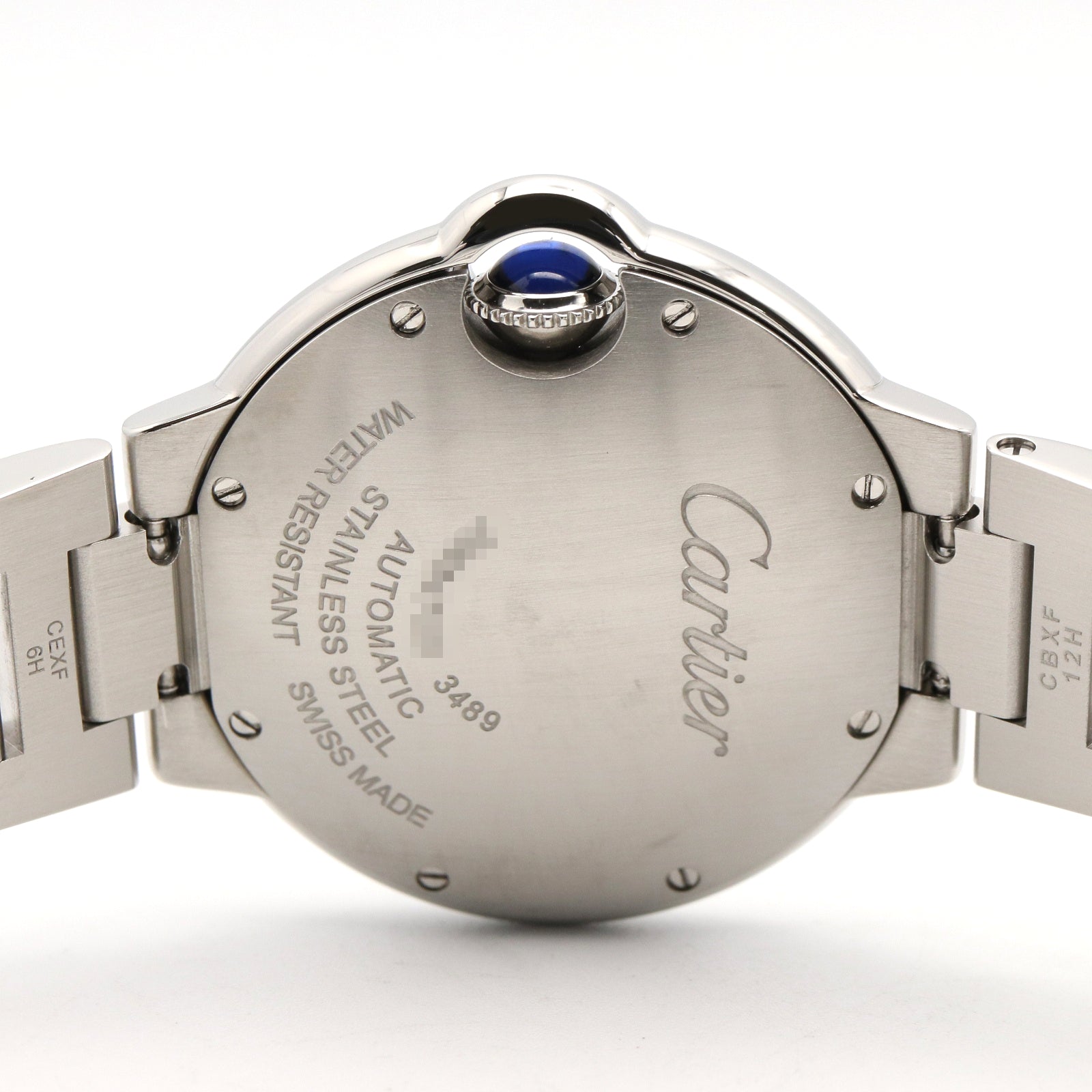 バロンブルー 33mm レディース 腕時計 自動巻き ステンレススチール ピンク カルティエ 時計 Cartier