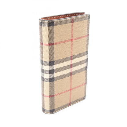バイフォールド 二つ折り財布 レザー PVC ベージュ マルチカラー バーバリー 財布・小物 BURBERRY