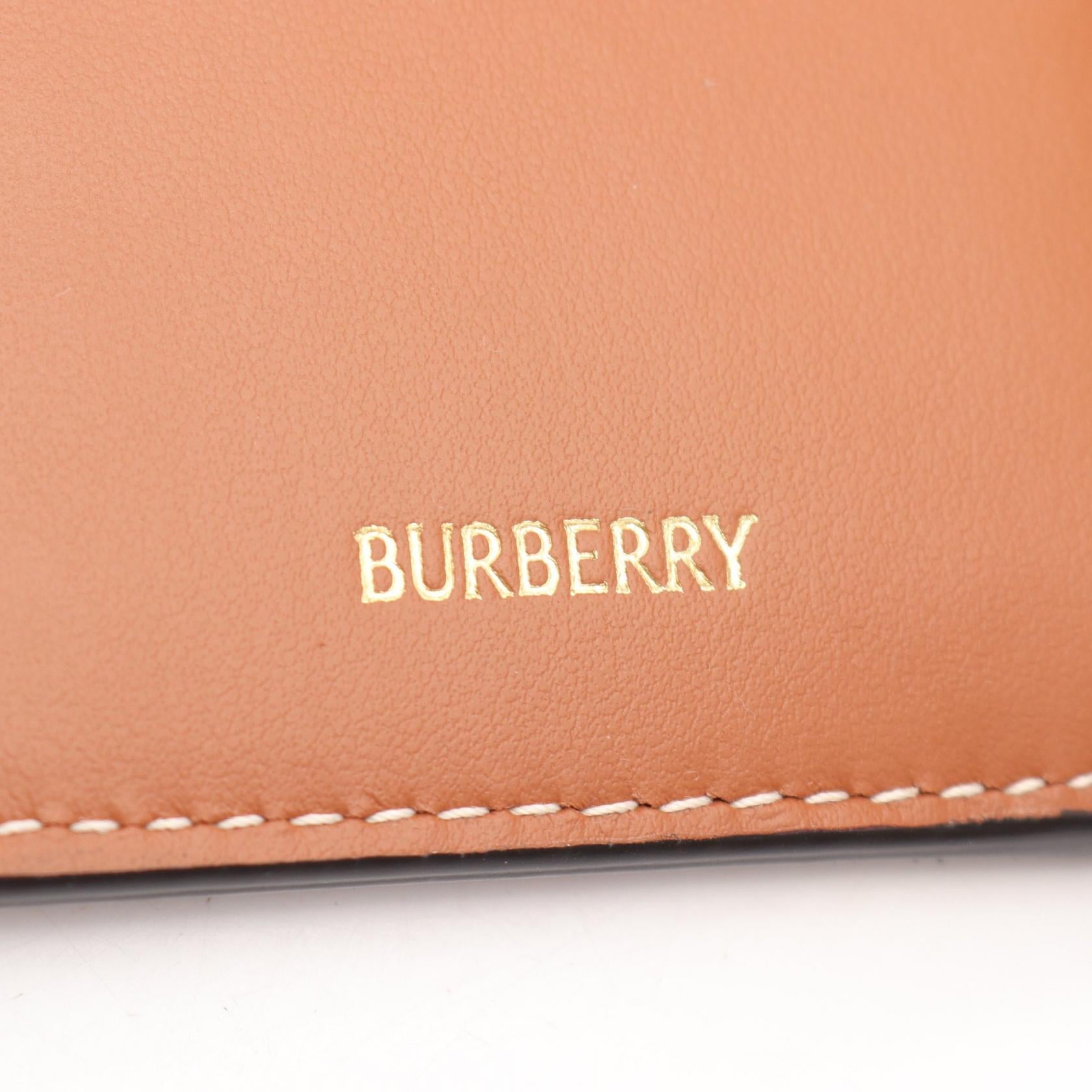 バイフォールド 二つ折り財布 レザー PVC ベージュ マルチカラー バーバリー 財布・小物 BURBERRY