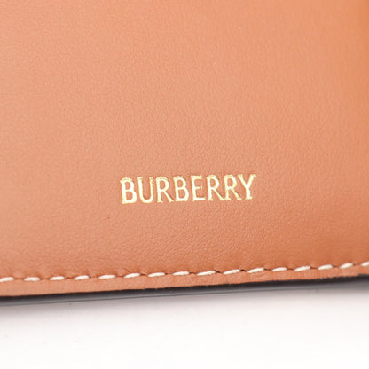バイフォールド 二つ折り財布 レザー PVC ベージュ マルチカラー バーバリー 財布・小物 BURBERRY