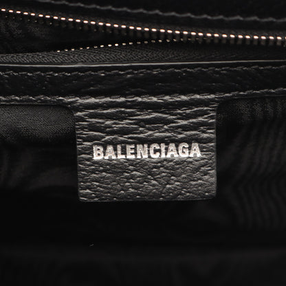 BALENCIAGA × GUCCI ザ ハッカープロジェクト ショルダーバッグ キャンバス レザー ダークグレー ブラック マルチカラー バレンシアガ