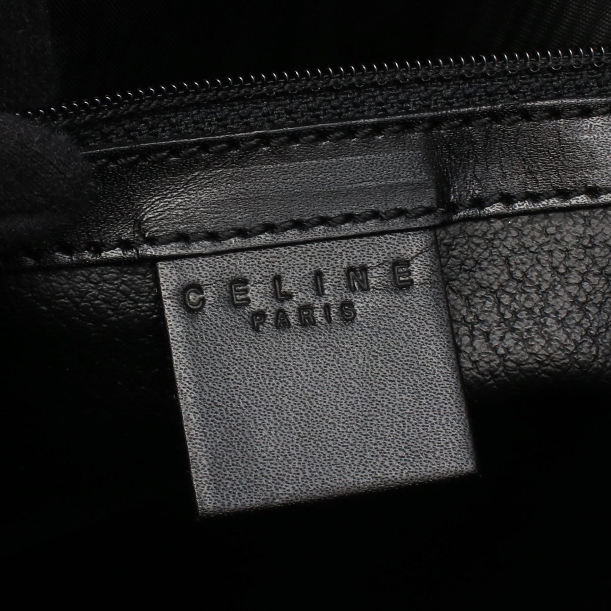 マカダム ワンショルダーバッグ PVC レザー ブラック ブラウン セリーヌ バッグ CELINE