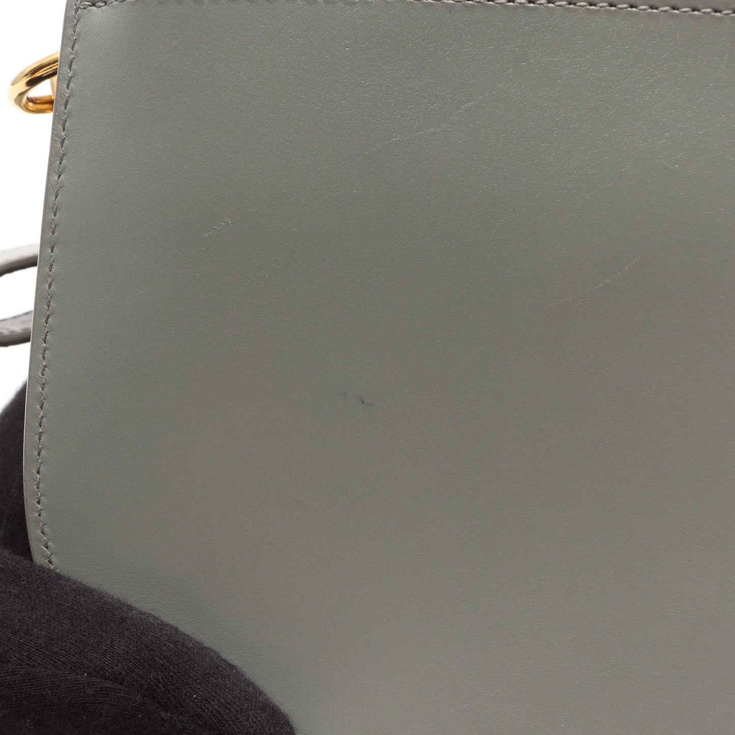 DIOR BOBBY バッグ ミディアム ショルダーバッグ レザー グレーグリーン クリスチャンディオール