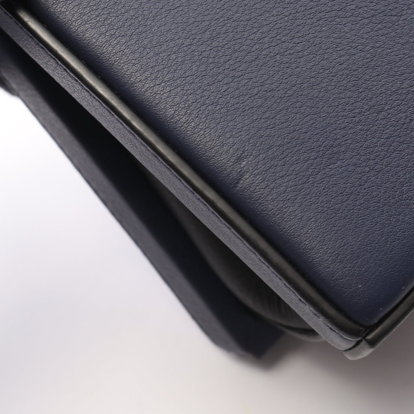 POSTAL SMALL ポスタル スモール シティ パリ 2WAY ハンドバッグ レザー ネイビー マルチカラー ロエベ