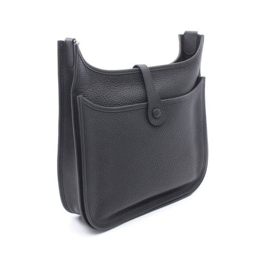 エヴリン 3 トロワ PM ショルダーバッグ トリヨンクレマンス ブラック シルバー金具 K刻印 エルメス バッグ HERMES